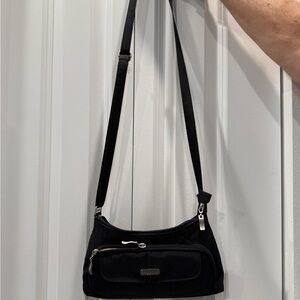 Bagalllini Black Crossbody Bag